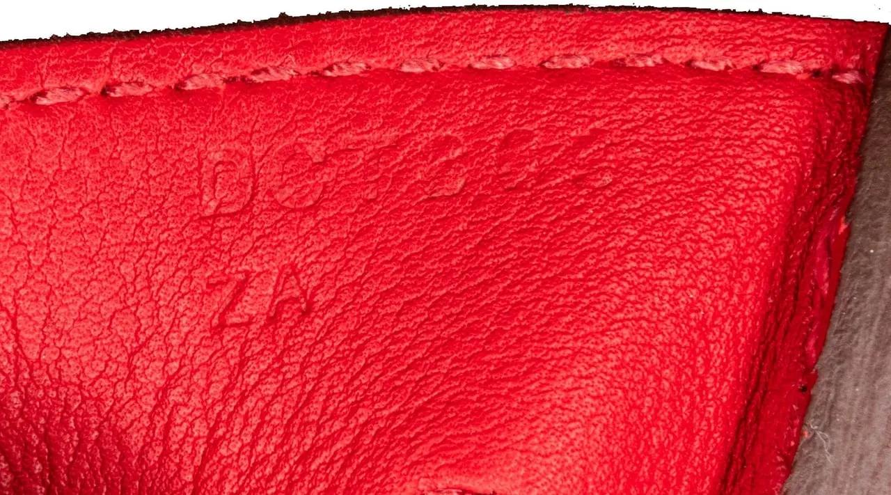 Hermès Totes & shoppers Swift Birkin Tressage de Cuir 30 in rood