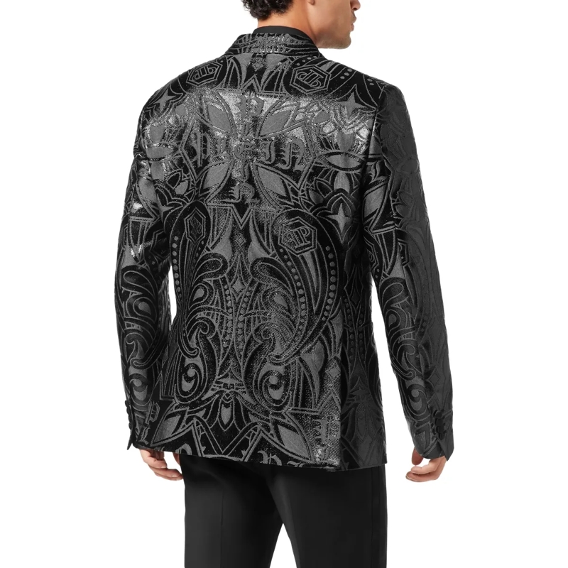Philipp Plein Blazer Blazer Lord Fit Gothic Plein schwarz(Image 2)