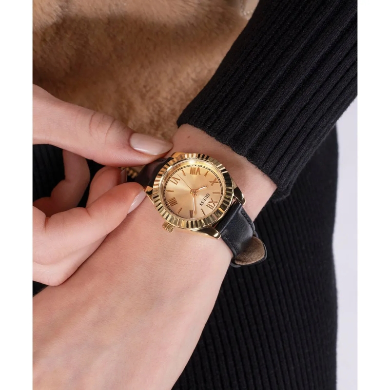 Guess Automatikuhr Quarz-Analoguhr Mini Luna schwarz(Image 6)