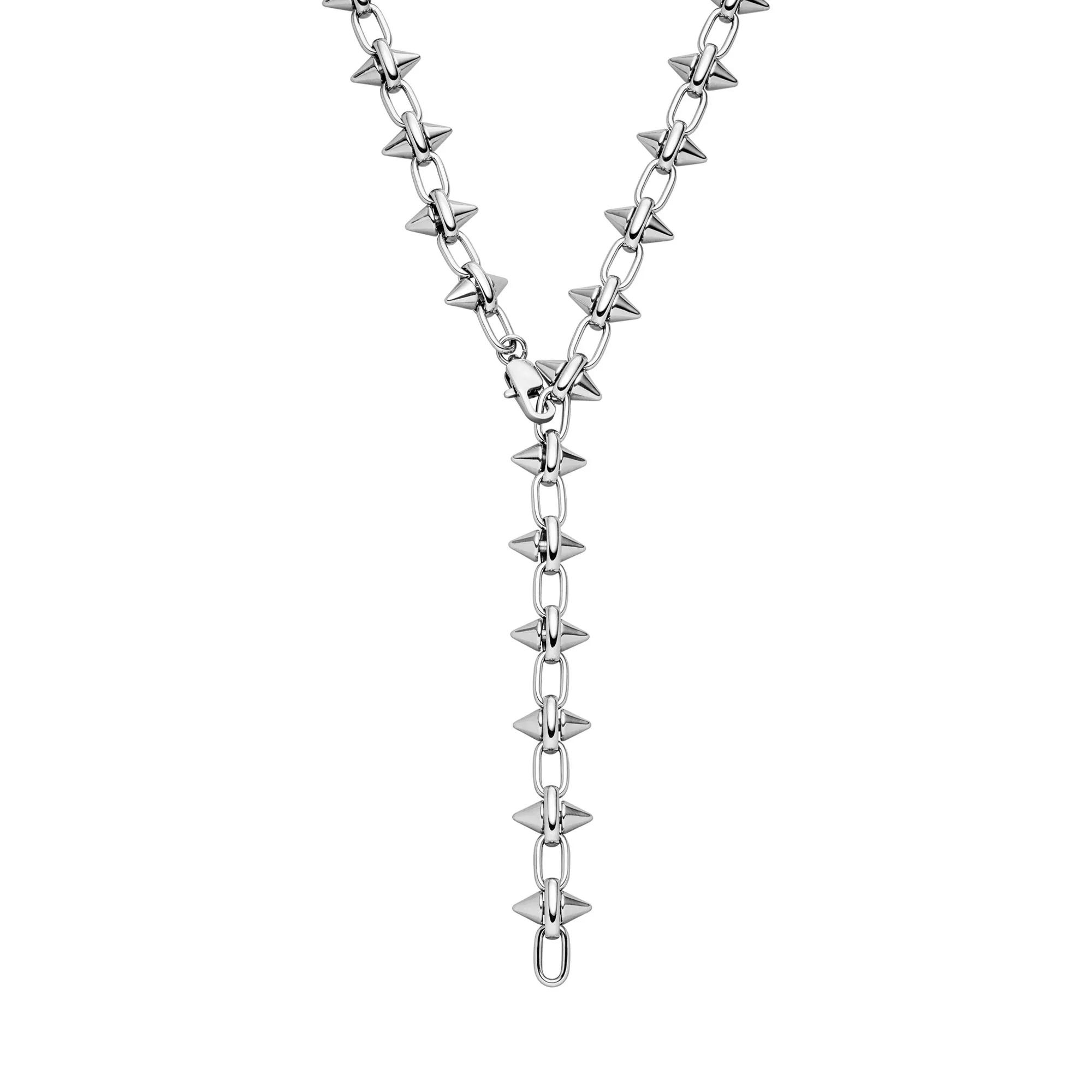 Thumbnail - Liebeskind Berlin Halskette - Edelstahl Spikes - Gr. unisize - in Silber - für Damen