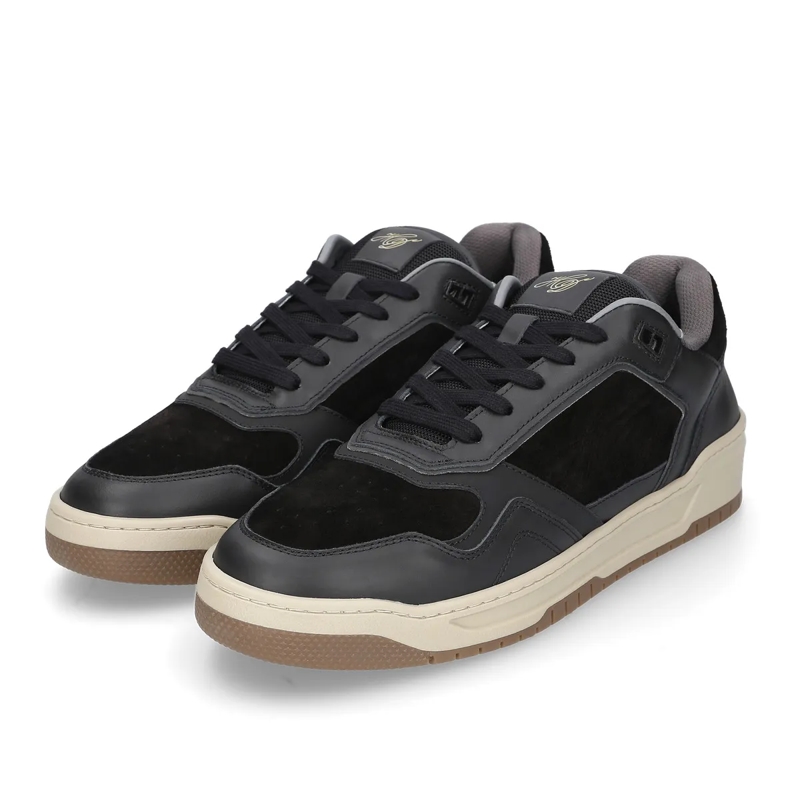 Heinrich Dinkelacker Low-Top-Sneaker Der Los Angeles Sneaker CL in Dunkelblau besticht  schwarz(Image 2)