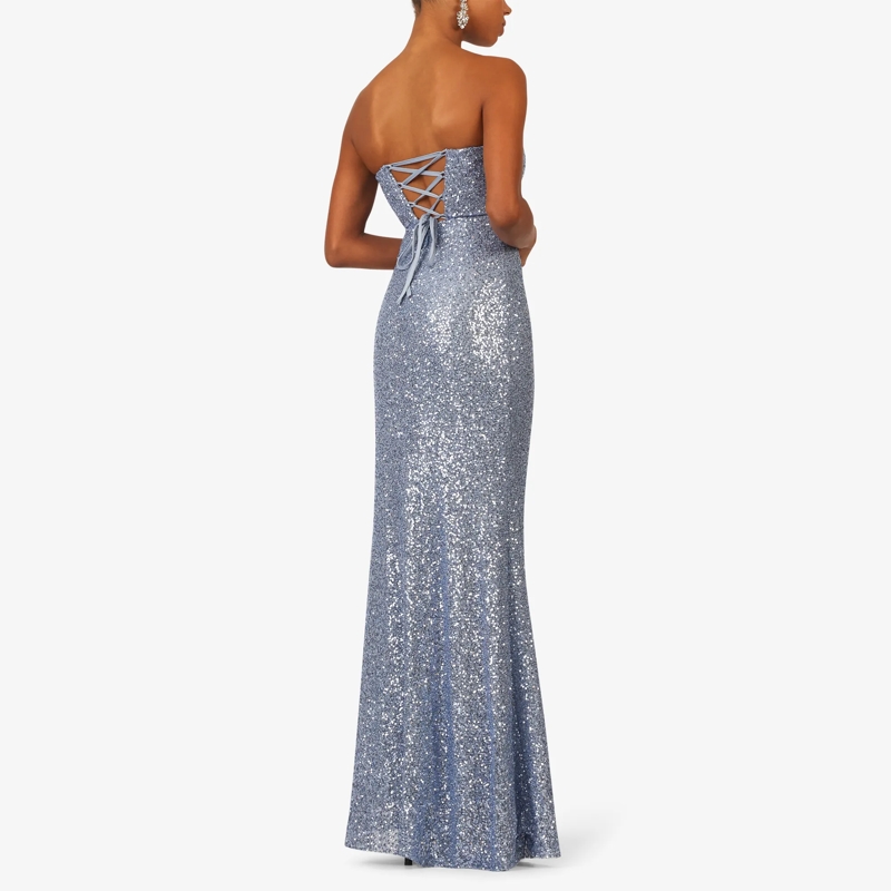 Kraimod Abendkleid Abendkleid hell-blau(Image 4)