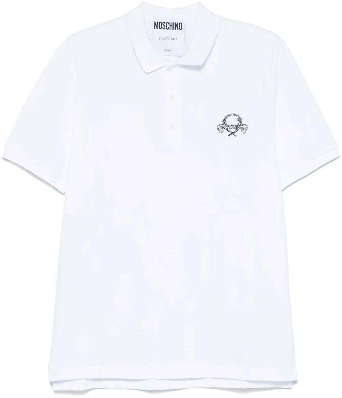Thumbnail - Moschino - T-Shirts And Polos White - Größe 52 - weiß
