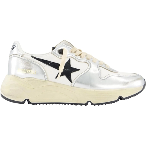 Golden Goose Low-Top Sneaker Running Sneakers - Leather - Silver Silver