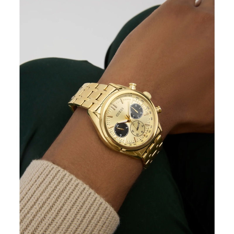 Guess Quarzuhr Quarz-Analoguhr Dawson gold(Image 6)