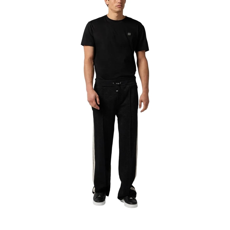 Philipp Plein Jogginghose Tracksuit Trousers Monogram Monogram schwarz(Image 3)