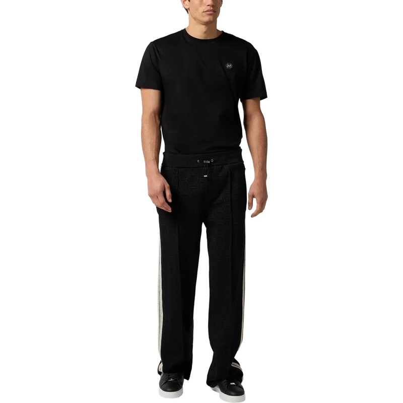 Philipp Plein Jogginghose Tracksuit Trousers Monogram Monogram schwarz(Image 4)