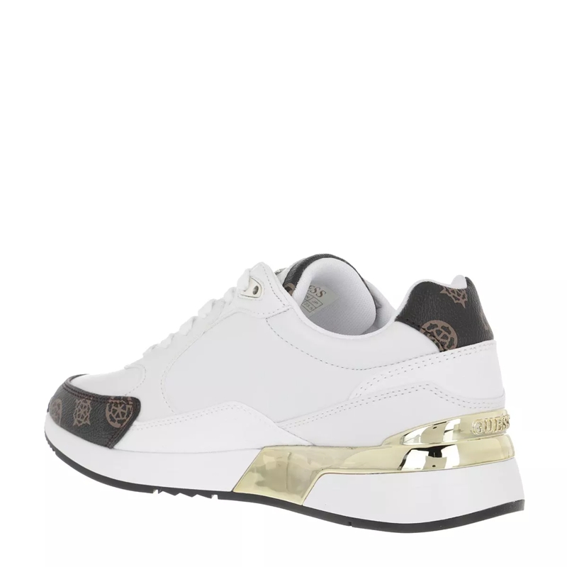 Guess Low-Top-Sneaker Moxea White Brown(Image 2)