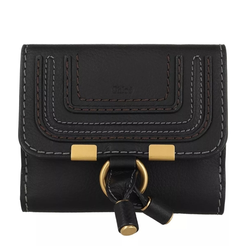 Chloé Marcie Wallet Black Bi-Fold Wallet