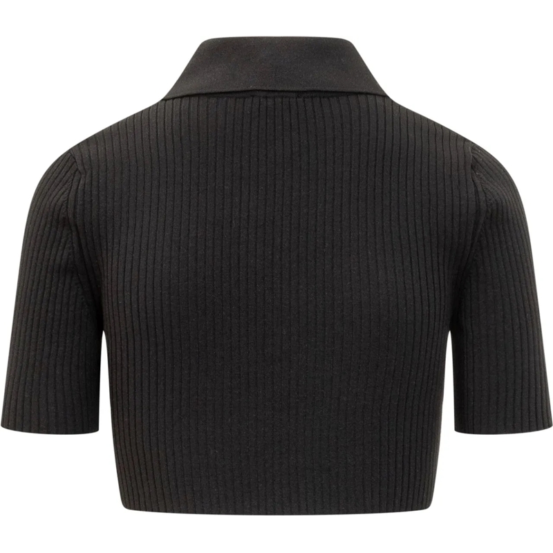 Courrèges  Polo Cropped schwarz(Image 2)