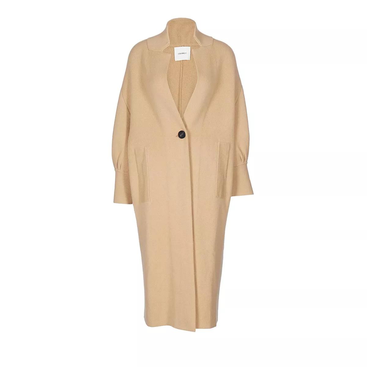 Thumbnail - Lisa Yang - Eileen Cardigan Coat - Größe 2 - beige