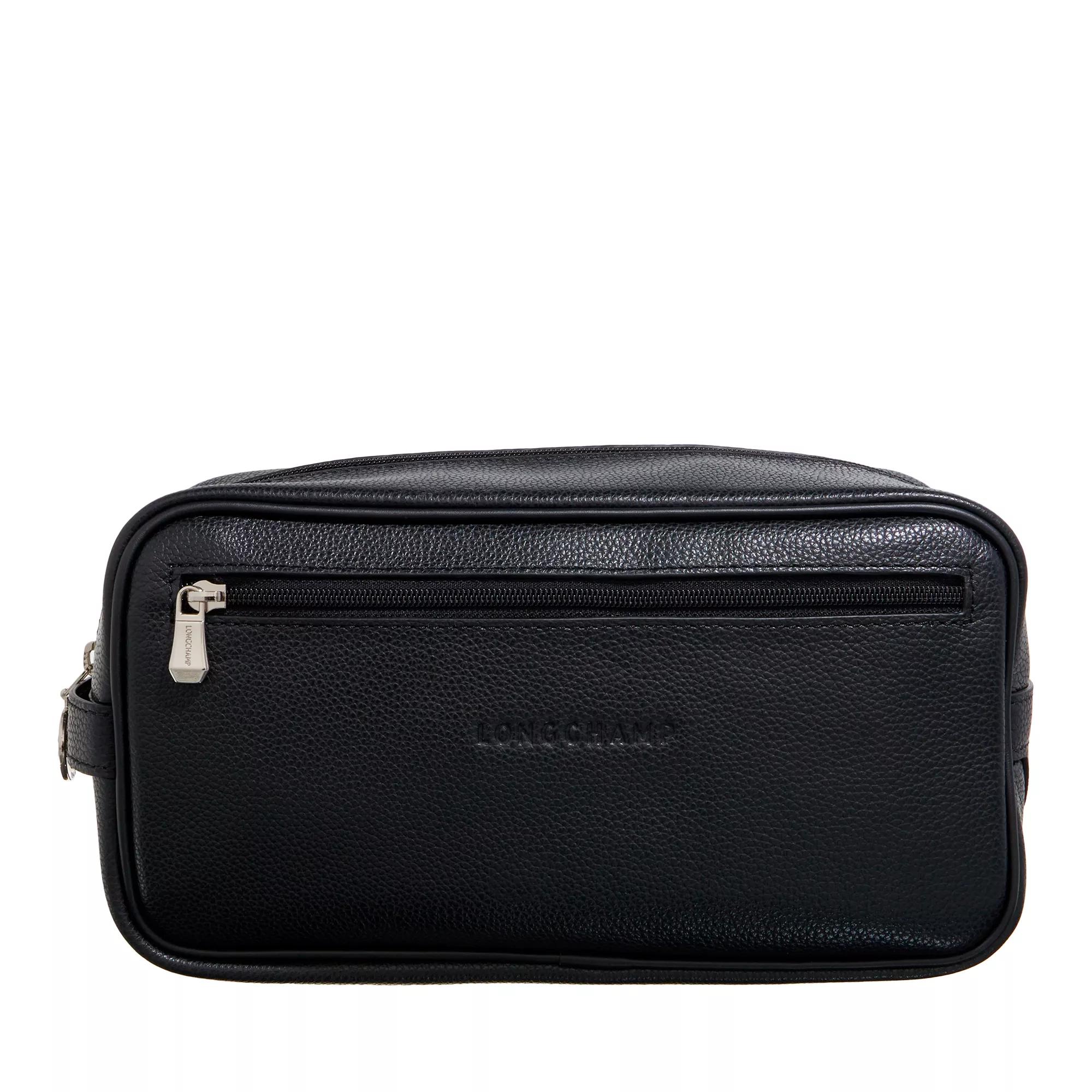 Longchamp Kosmetiktaschen - Le Foulonné Toiletry Case - Gr. unisize - in Schwarz - für Damen