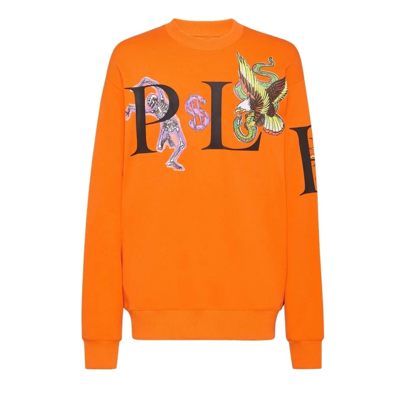 Philipp Plein Sweatshirt Sweatshirt Tattoo orange(Image 4)