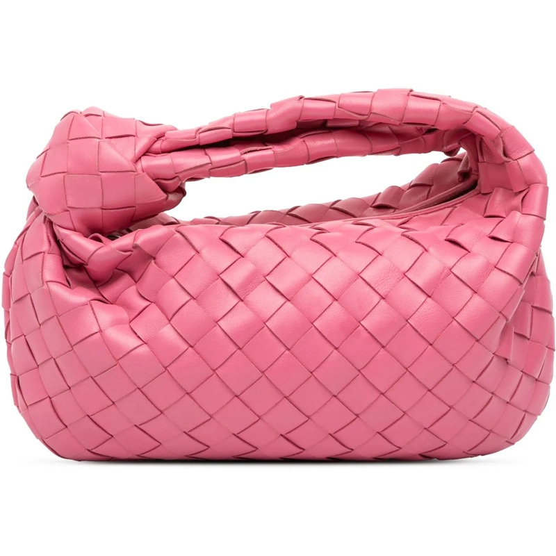 Bottega Veneta Schultertasche Mini Nappa Intrecciato Jodie rose