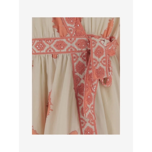 CALLING JUNE Mini robes Marlin Cotton Mini Dress Pink (Image 3)