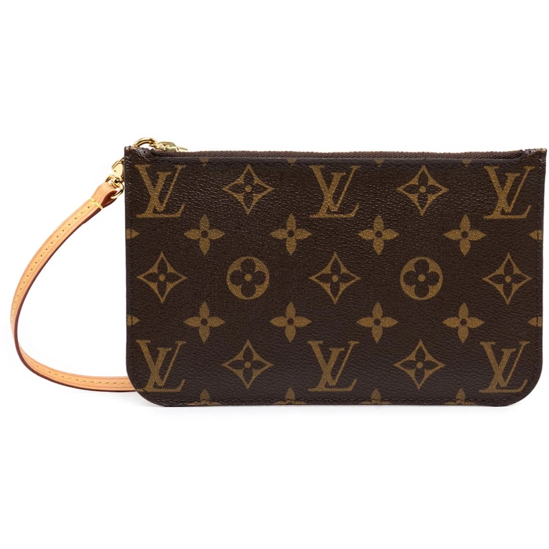 Louis Vuitton Nécessaire Monogram Neverfull Pochette PM braun