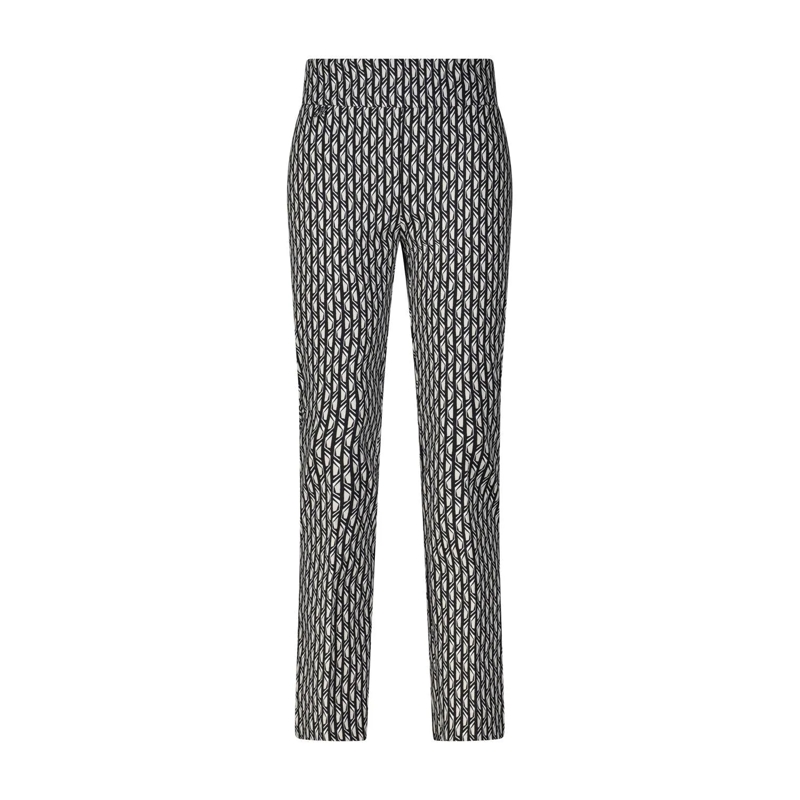 Joseph Ribkoff  Straight-Fit Stoffhose mit Muster Multicolor