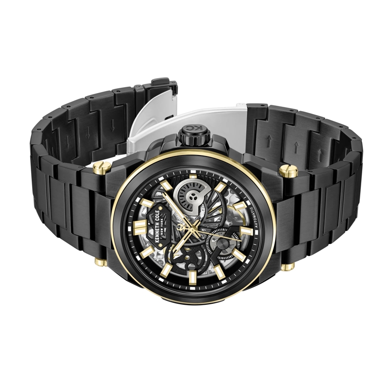 Kenneth Cole Automatikuhr Automatikuhr Barclay schwarz(Image 3)