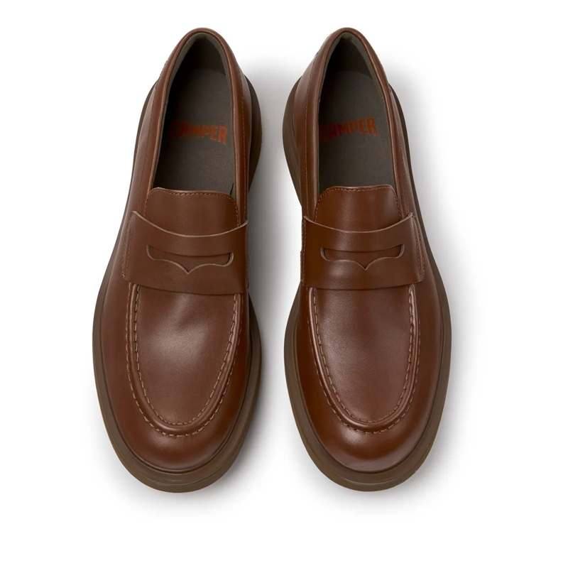 Camper Loafer Ein zeitloser Klassiker mit lässiger Attitüde.-  mittel-braun(Image 5)