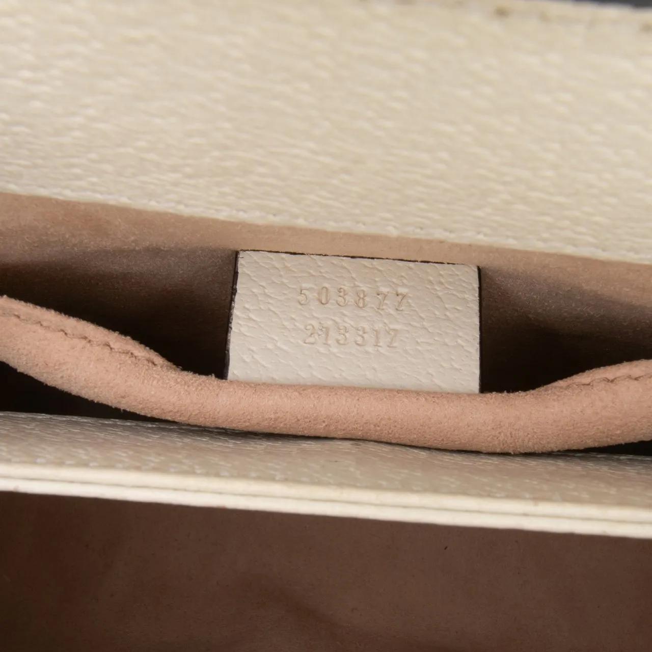 Thumbnail - Gucci Hobo Bags - Small Calfskin Ophidia Chain Crossbody - Gr. unisize - in Weiß - für Damen