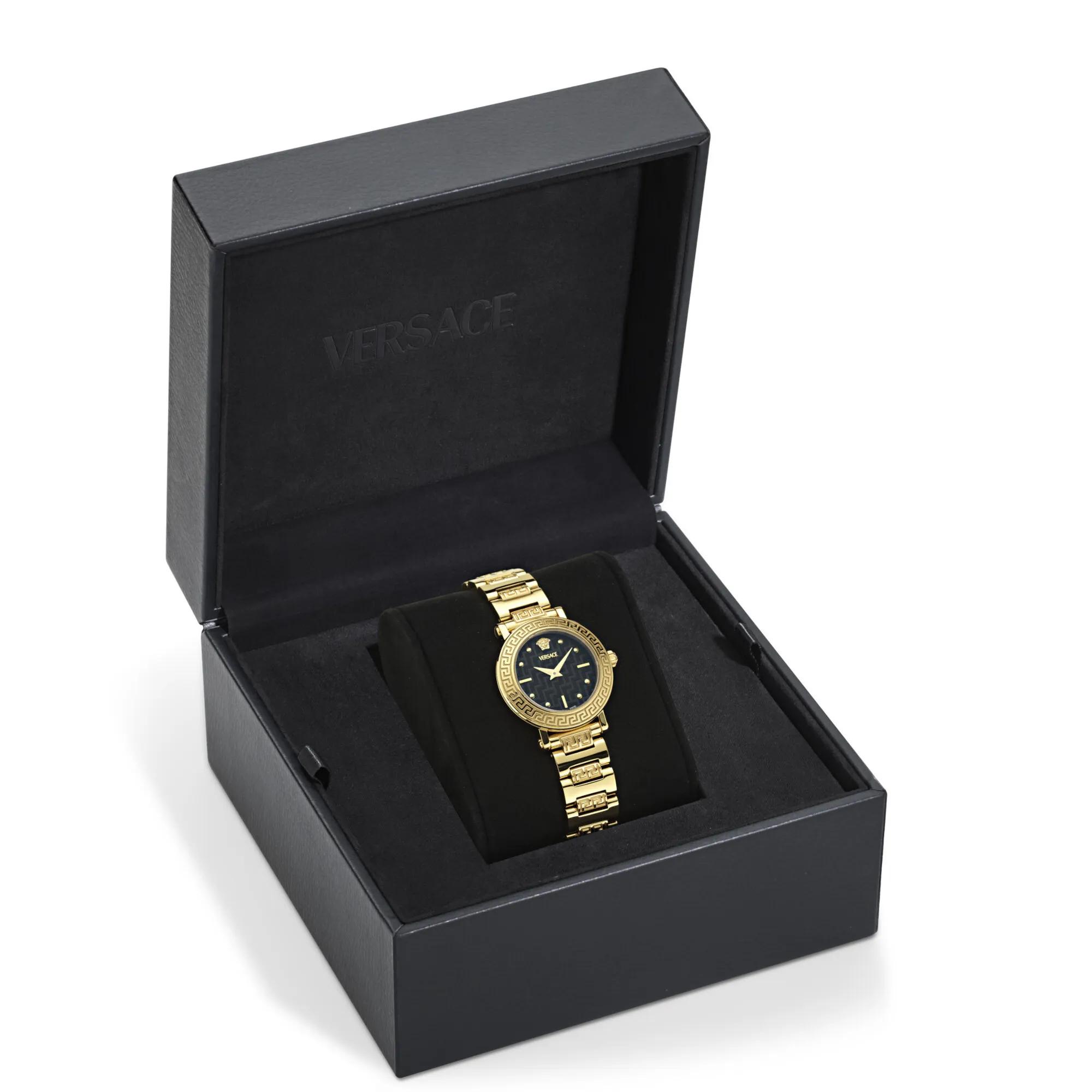 Thumbnail - Versace Uhr - Quarz-Analoguhr Greca Sphere Petite - Gr. unisize - in Gelb - für Damen