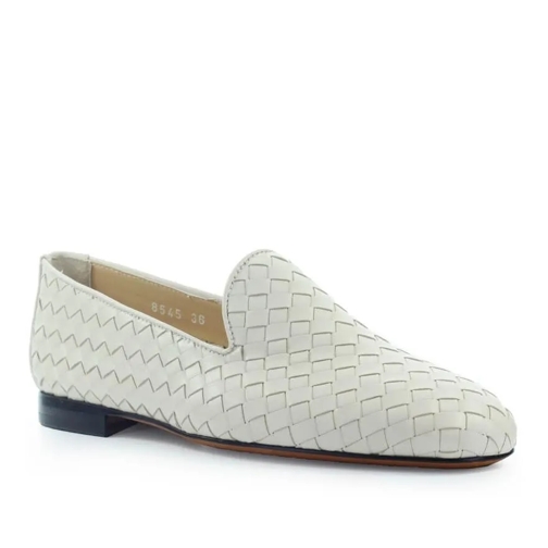 Doucal's Loafer DOUCAL'S GEWEBE CREME LOAFER weiß