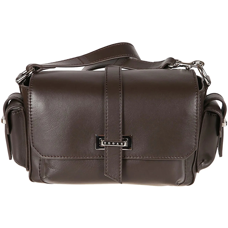 Hogan Tote Small H01r Flap Bag Brown braun