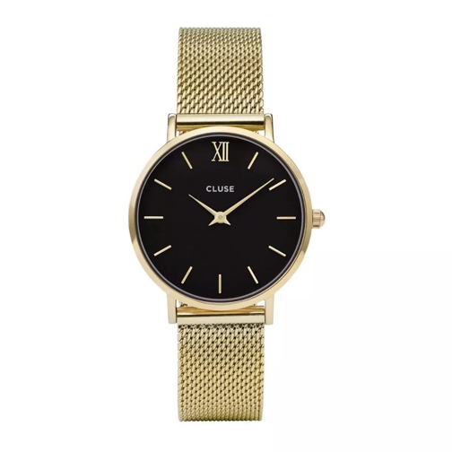 CLUSE Montre à quartz Cluse Minuit Damenuhr CW0101203017 Gold farbend