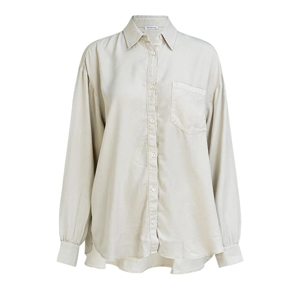 Thumbnail - True Religion - Bluse - Größe M - beige