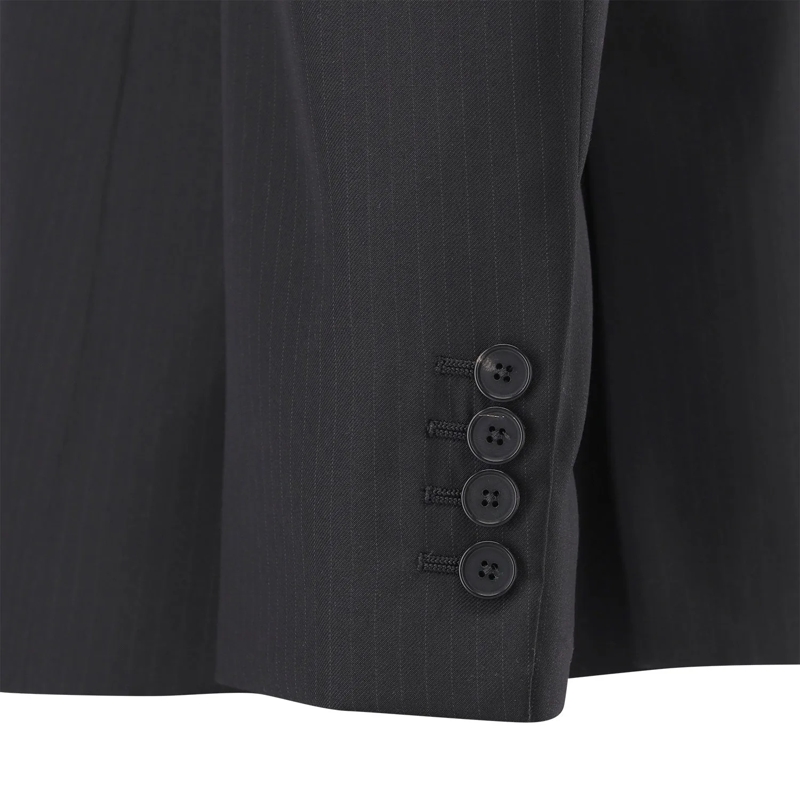 Givenchy Blazer Blazer mit Nadelstreifen schwarz(Image 5)