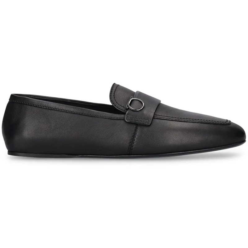 Salvatore Ferragamo T-Shirt SALVATORE Ferragamo Debros leather loafers braun
