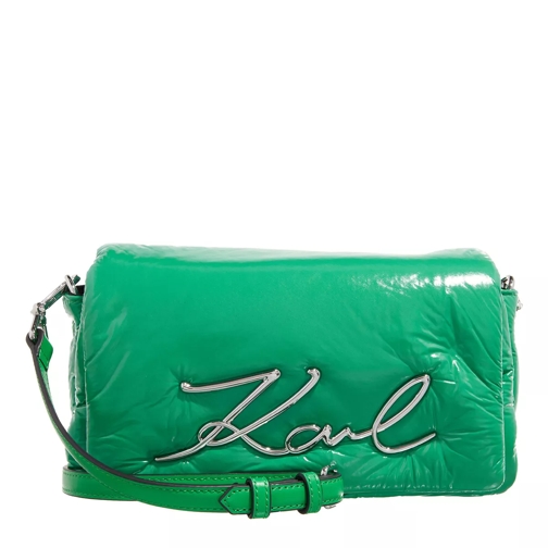 Karl Lagerfeld K/Signature Soft Shb Nylon Basil Green Cross body-väskor