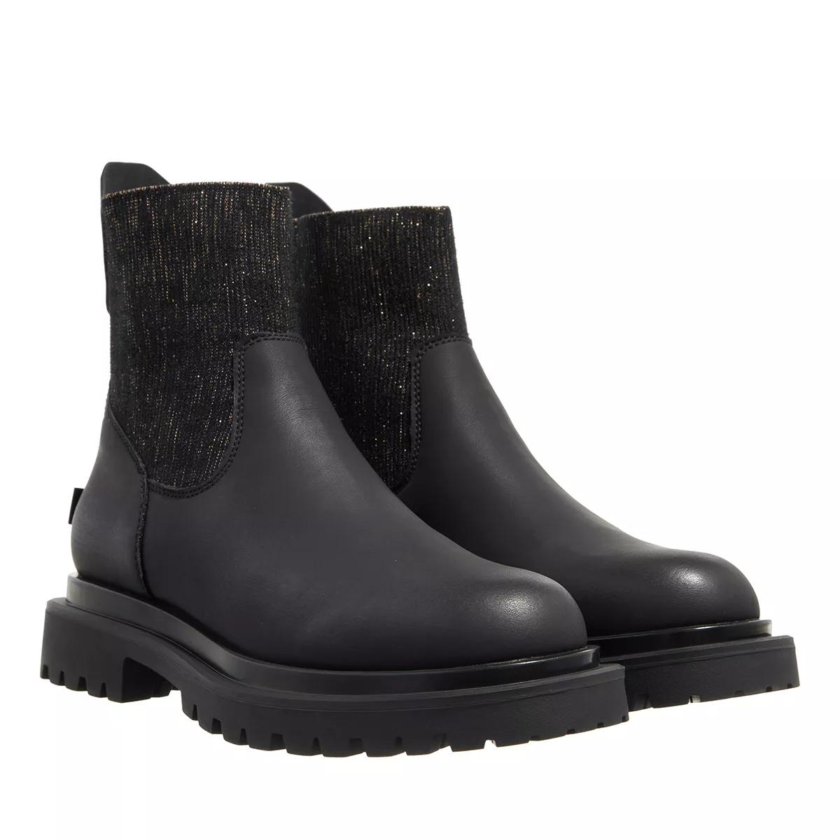 Blauer Boots & Stiefeletten - Kerens - Gr. 39 (EU) - in Schwarz - für Damen