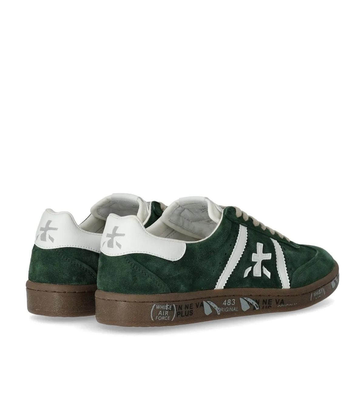 Thumbnail - Premiata Low-Top Sneaker - Deep Green Suede Sneakers - Gr. 41 (EU) - in Grün - für Damen