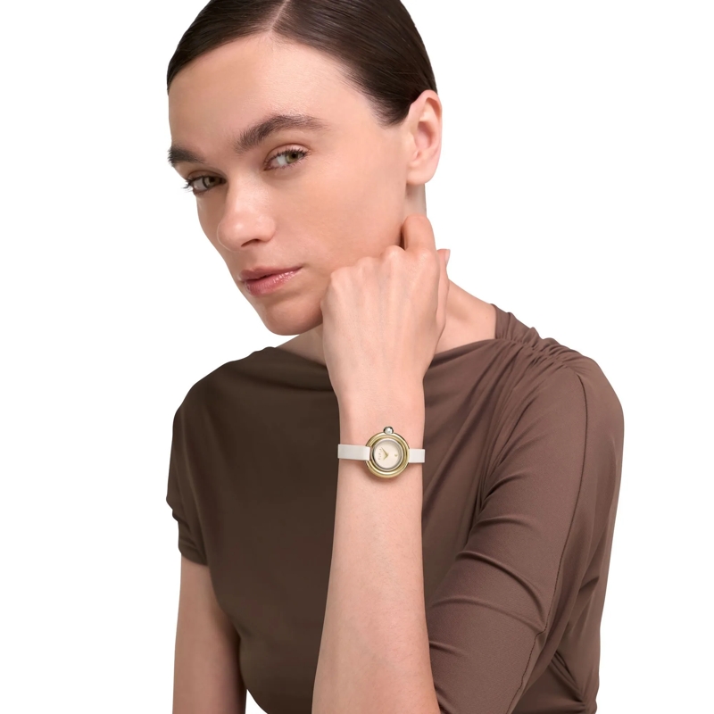 Furla Quarzuhr Quarz-Analoguhr Furla Piercing weiss(Image 4)
