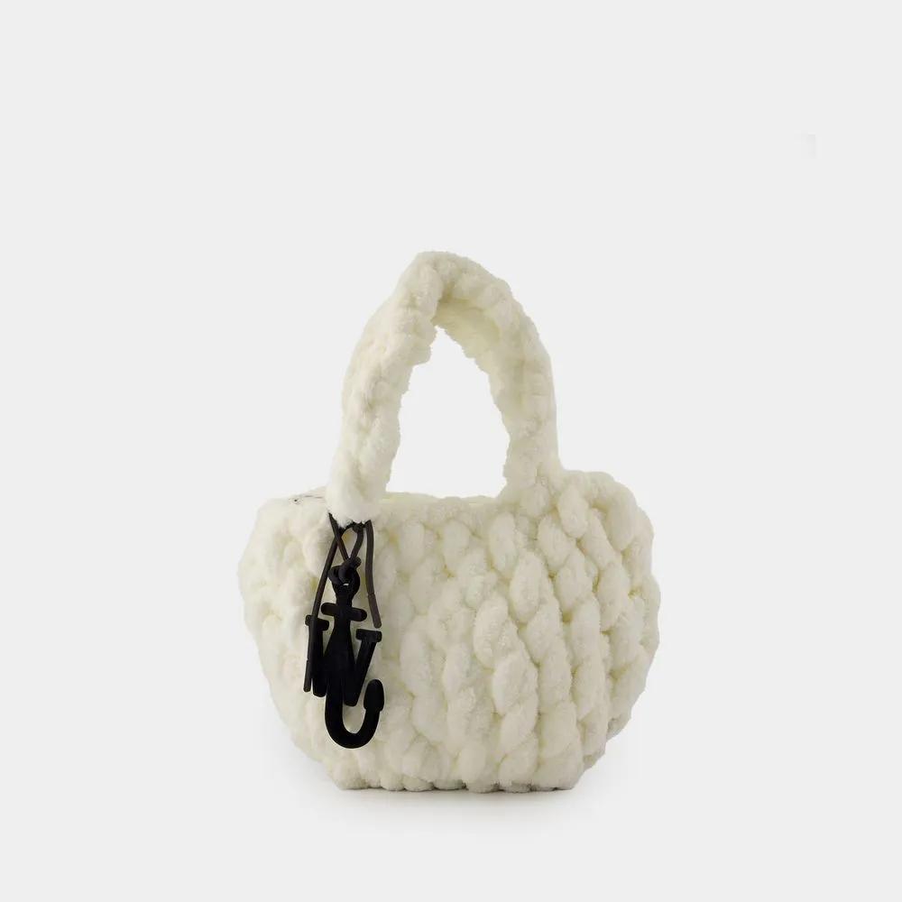 J.W.Anderson Totes Small Blanket Shopper Bag Cotton White in wit