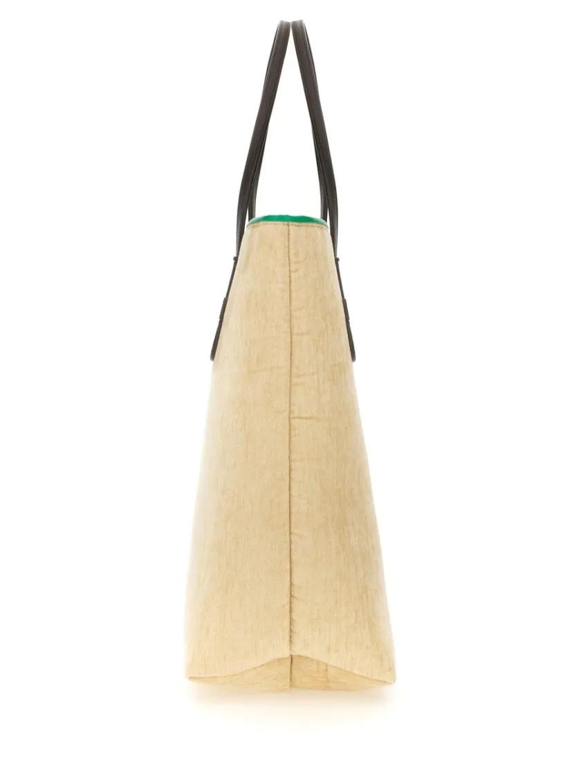 J.W.Anderson Shoppers & Totes "Tall Anchor" Tote Bag in beige
