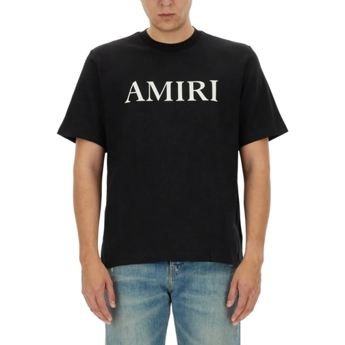 Amiri T-Shirts T-Shirt With Logo Black