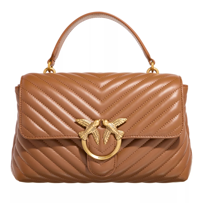 Pinko Crossbody Bag Love Lady Puff Classic Cl Brown