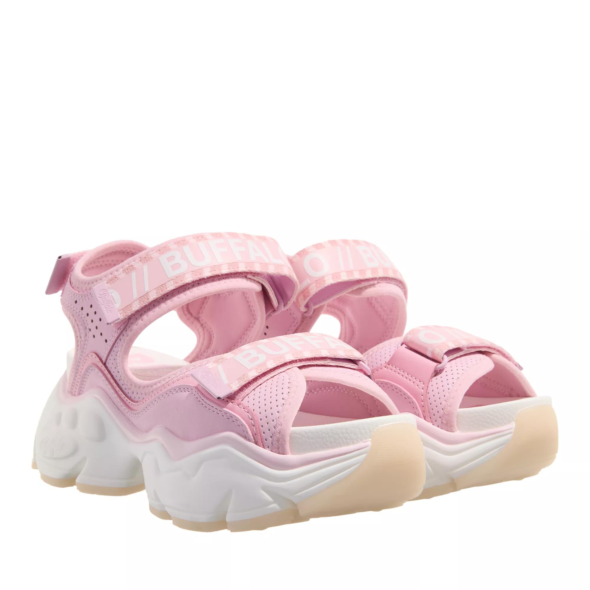 Buffalo Sandalen & Sandaletten - Binary 0 - Gr. 38 (EU) - in Rosa - für Damen