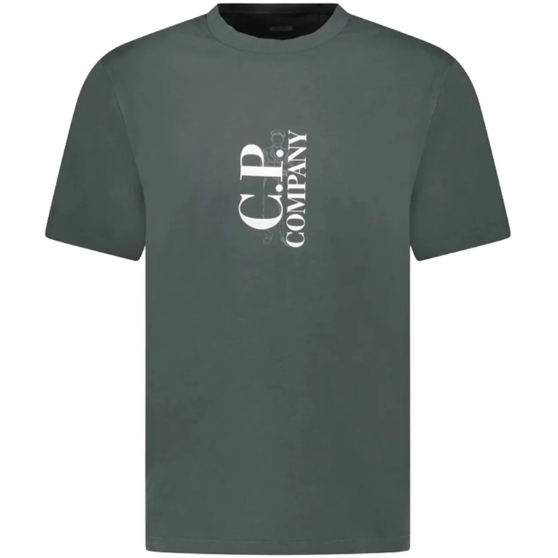 CP Company T-Shirt T-shirt groen grün