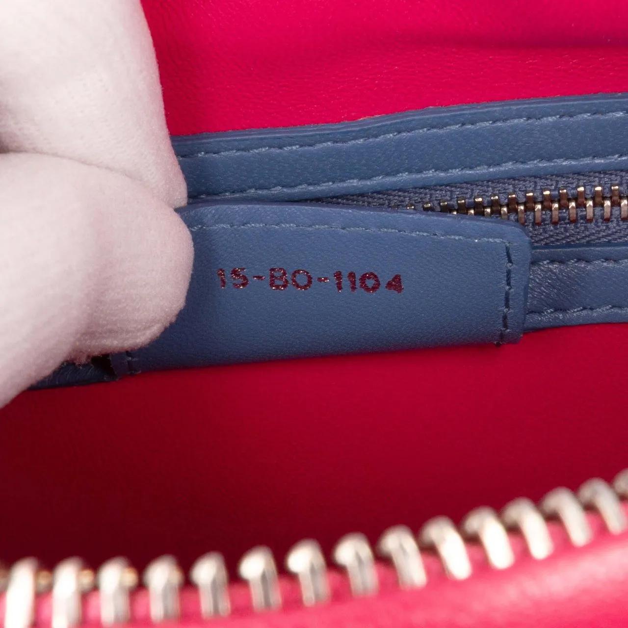 Thumbnail - Christian Dior Hobo Bags - Medium Tricolor Lambskin Cannage Lady Dior - Gr. unisize - in Braun - für Damen