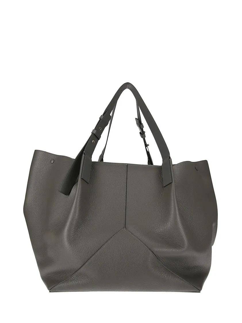 Victoria Beckham Totes & shoppers Leather Handbag in grijs