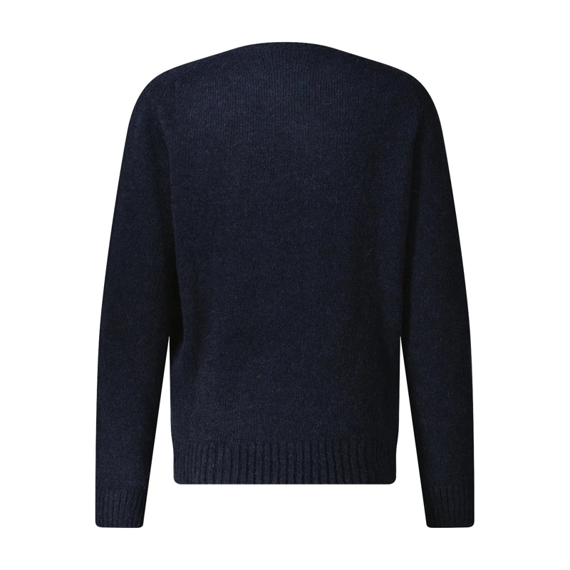 FILIPPO DE LAURENTIIS Pull Pullover aus Alpaka-Woll-Mix orange(Image 8)