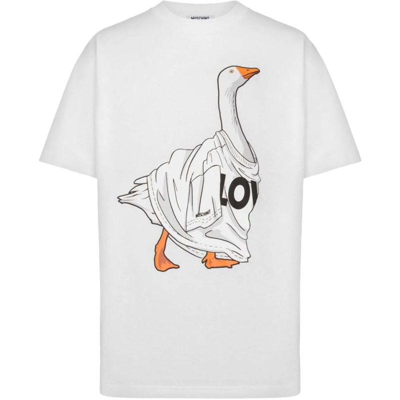 Moschino T-Shirt T-Shirts And Polos Multi White weiß