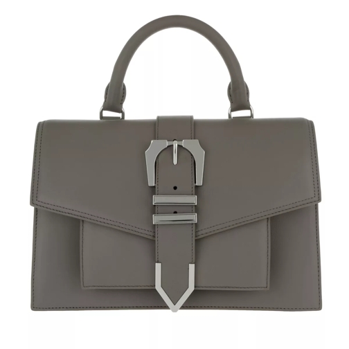 Versus Versace Buckle Handle Bag Grey-Nickel Crossbody Bag