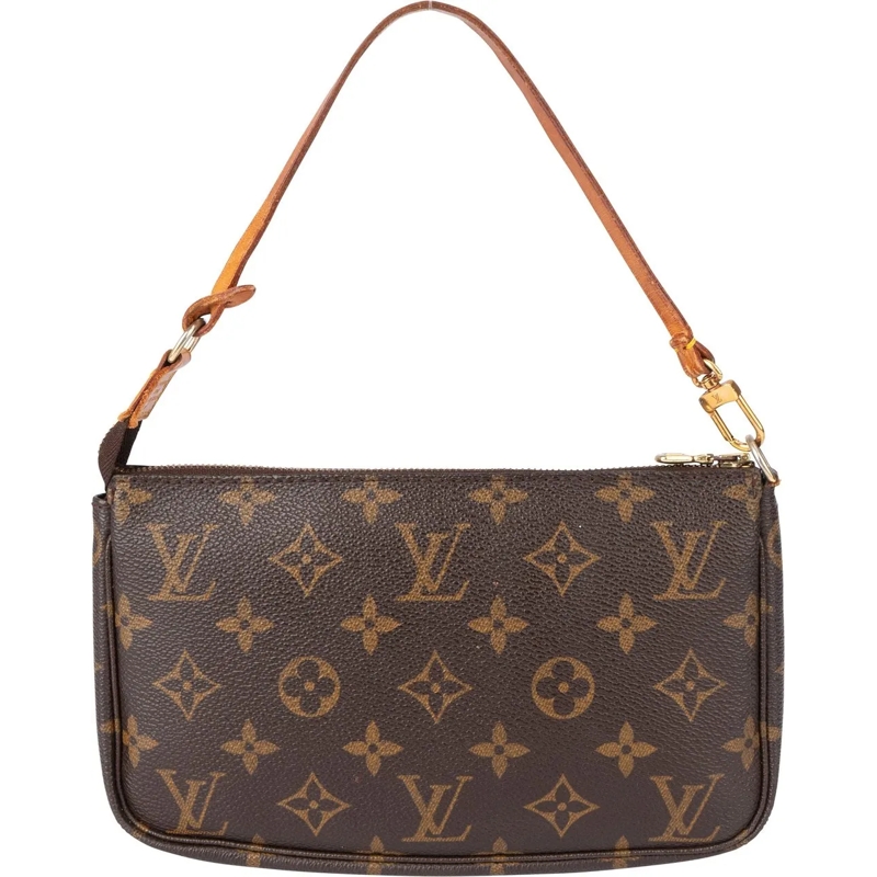 Louis Vuitton Tote Louis Vuitton Canvas Monogram Pochette Accessoire  braun