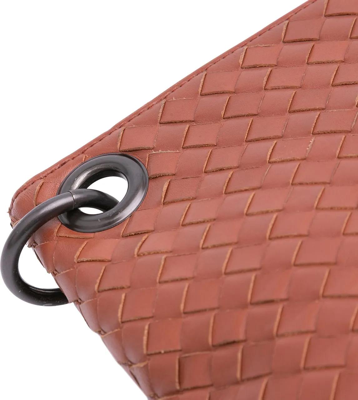 Thumbnail - Bottega Veneta Hobo Bags - 2008 Leather Intrecciato Crossbody - Gr. unisize - in Braun - für Damen