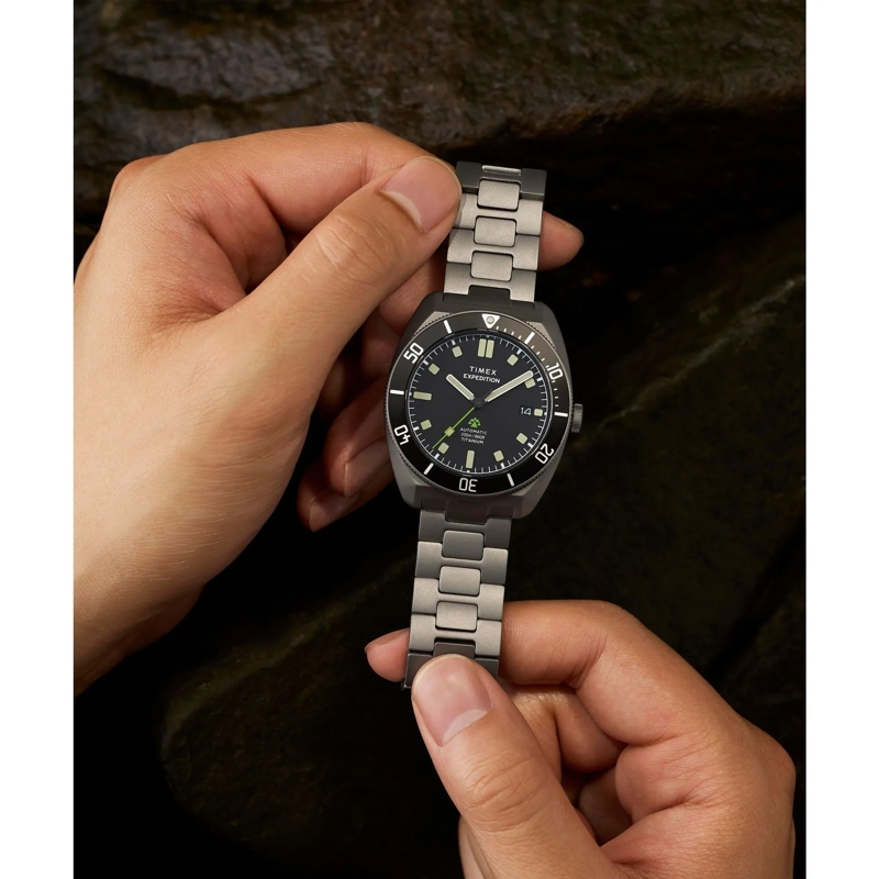 Timex Quarzuhr Mechanische Automatikuhr Expedition® Pioneer Autom grau(Image 6)