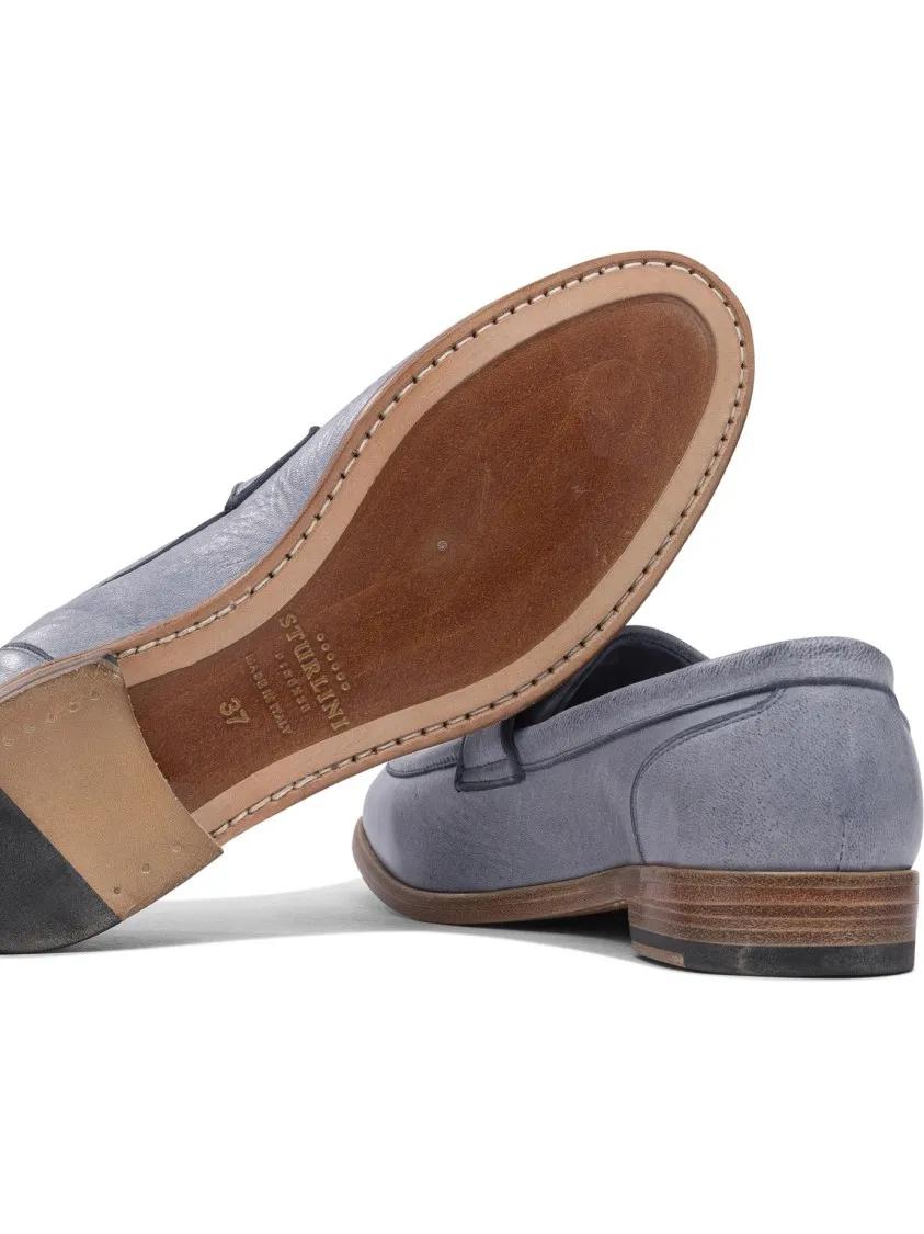 Thumbnail - Loafers With Smooth Leather Finish - Gr. 38,5 (EU) - in Grau